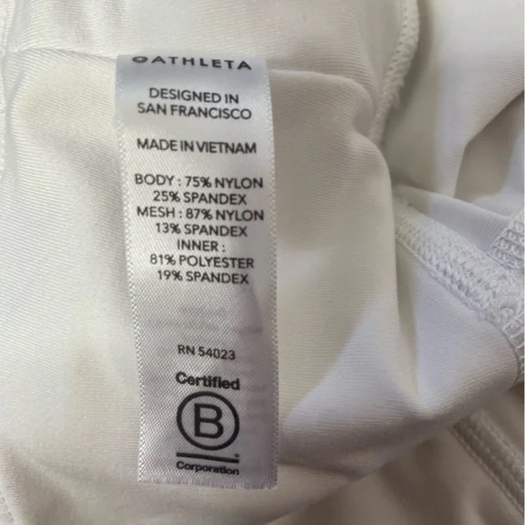 Athleta Match Point Skort in White Sz XS - Picture 13 of 14